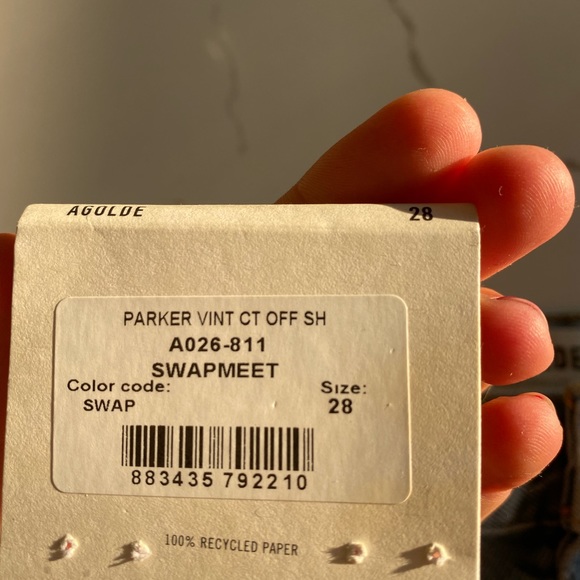 EUC Agolde Parker Denim Shorts - Picture 6 of 11